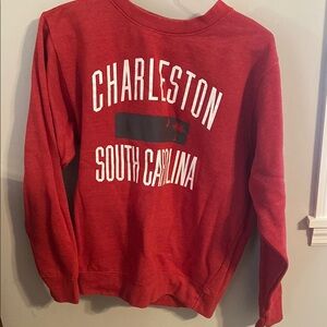 Red Charleston South Carolina Sweatshirt